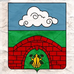 Герб города Подмостква. Рисунок для игры Годвилль