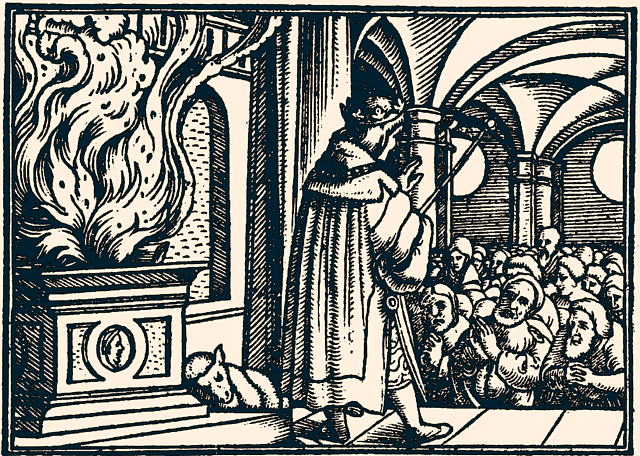 Экклезиаст. Иллюстрация из Библии. Цюрих, XVI в.