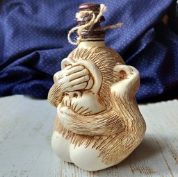 Бутыль в форме обезьяны