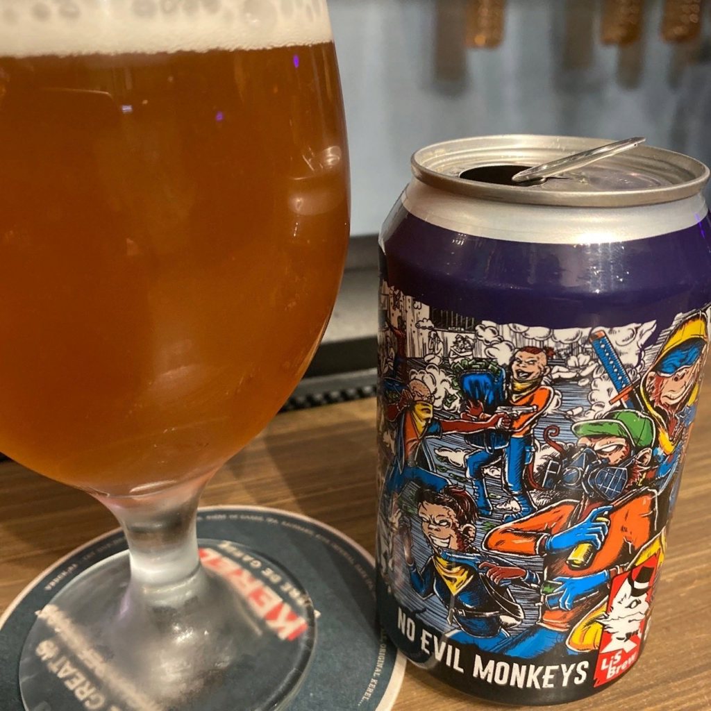   No Evil Monkeys,  LiS Brew, -