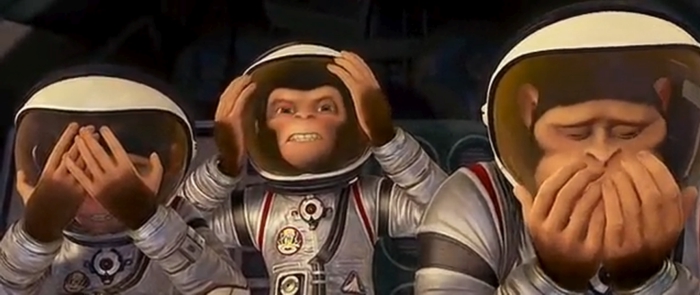Кадр из анимационного фильма «Space Chimps»