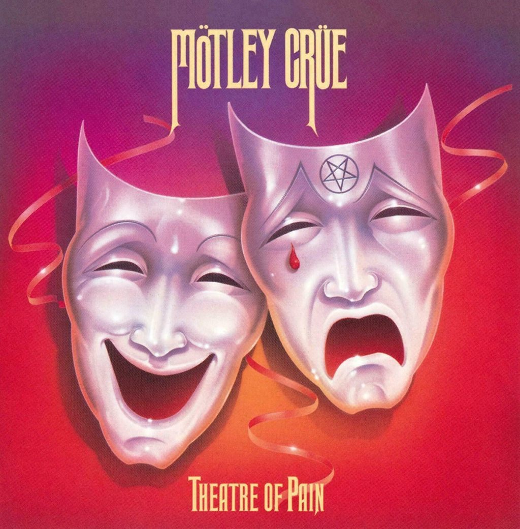 Обложка студийного альбома «Мотли Крю» Theatre of Pain, 1985 г.